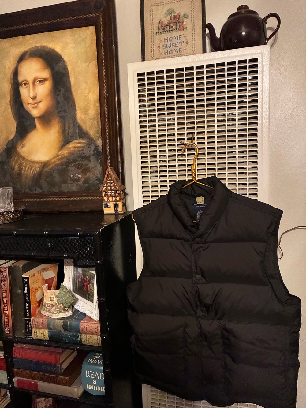 Daniel Cremieux Black Puffer Vest